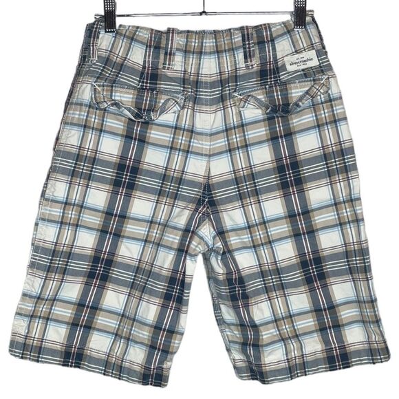 Abercrombie Plaid Bermuda  Shorts size 14 - Picture 2 of 5